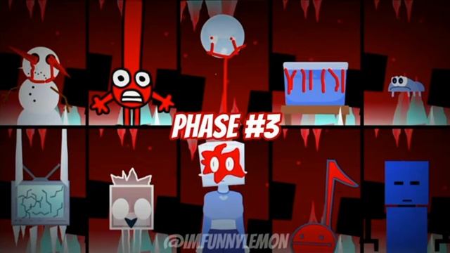 Sprunki Cool as ice incredibox 1 phase to 7 phase