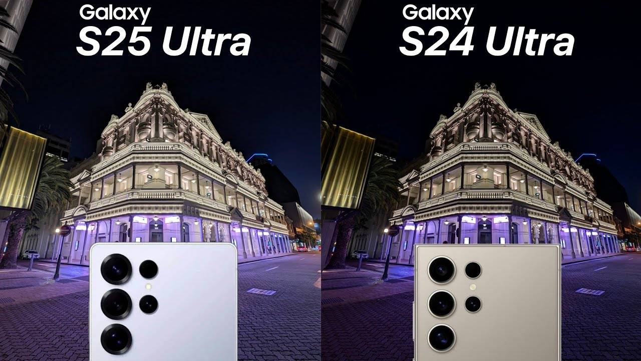 Тестовое сравнение камер Samsung Galaxy S25 Ultra и Galaxy S24 Ultra