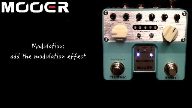 MOOER Reverie Reverb Pedal DEMO