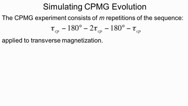 NMR Relaxation Lecture 4: Rotating Frame Relaxation