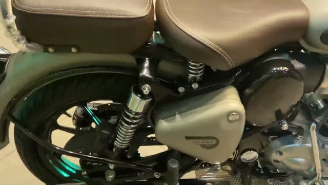 Complete new look of BS-VI model Royal Enfield Gun Grey