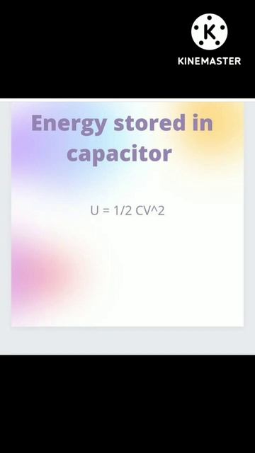 Energy store in a capacitor#shorts