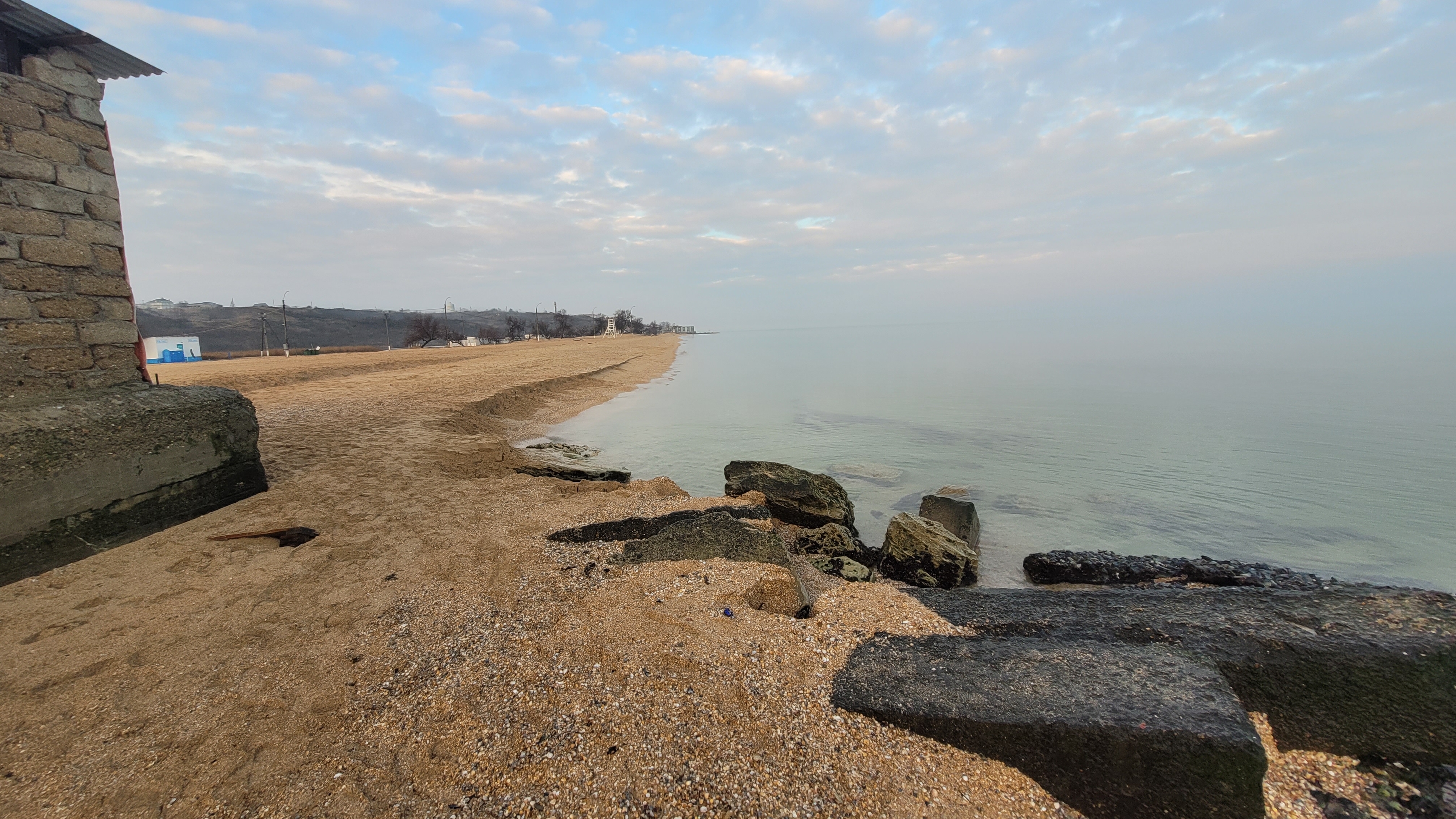 Голубицкая, Азовское море