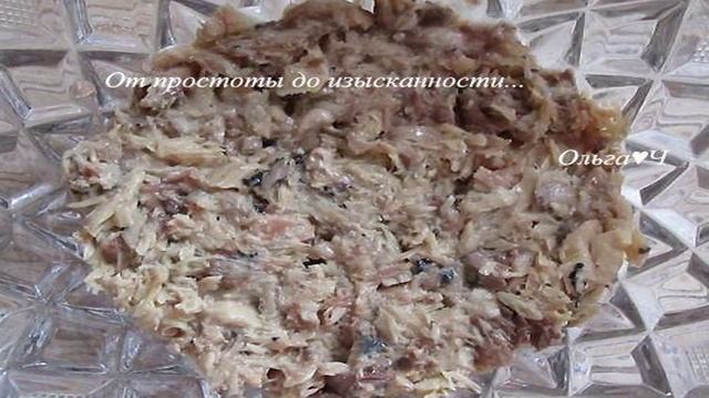 Салат Мимоза с сыром