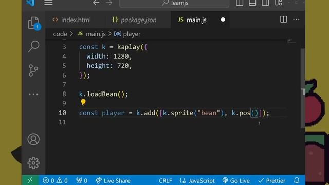 Изучите JavaScript, чтобы создавать игры