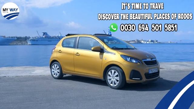 My Way Rent A Car Greek Islands Rhodes book now