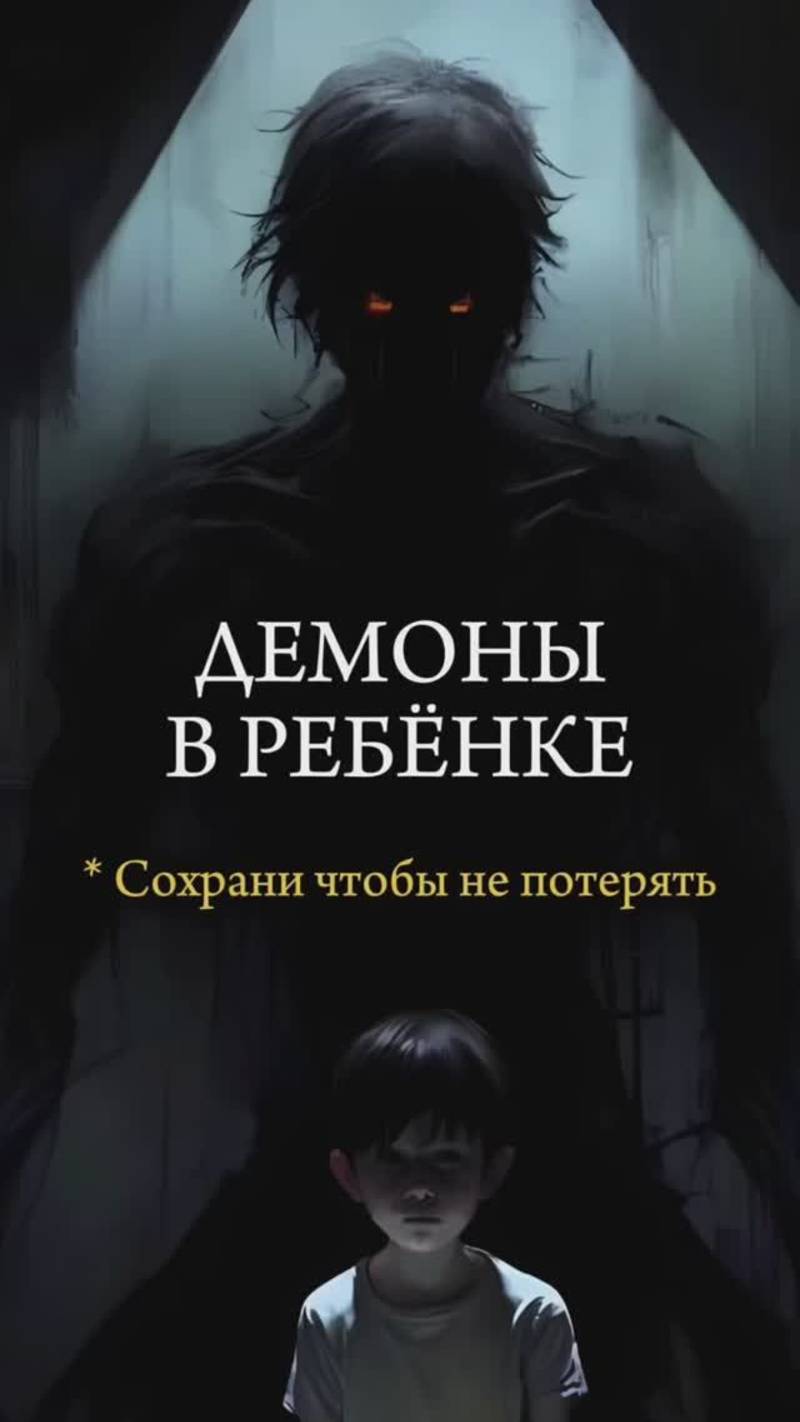 👺 ДЕМОНЫ в РЕБЁНКЕ 👺#семья #развод #депрессия #христианство #демоны