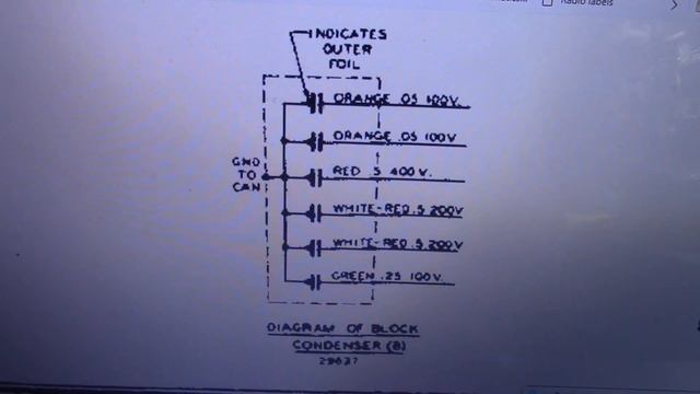 1935 Grunow 1151-  11B-  Part 2- Capacitor Replacements & other electrical work continues