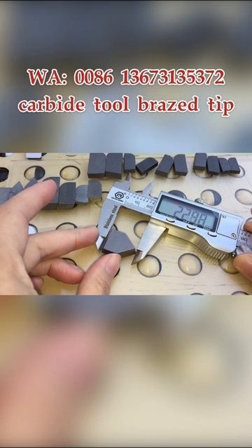 carbide tool Brazed tip E16 #carbidetools #satisfying #carbide