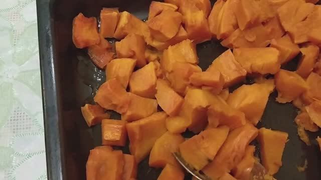 ЗОЛОТАЯ ТЫКВА В ДУХОВКЕ, БАБУШКИН РЕЦЕПТ.