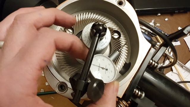 EK43 alignment after replacing old style coffee burrs with new