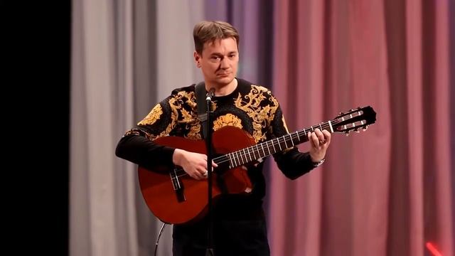 Сергей Капцев поёт свою песню Не говорите о любви на фестивале Возвращение романса 2022 г.