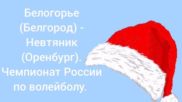Белогорье - Невтяник. Чемпионат России по волейболу.