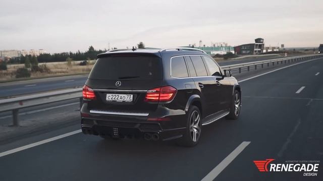 Tuning body kit Mercedes-Benz GL by Renegade design