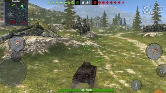 Игра в Tanks Blitz часть 14| продолжение и конец.