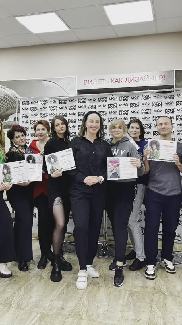 Как прошёл январский курс по женским стрижкам для профессионалов: видеоотчет