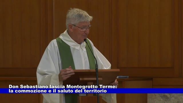 Montegrotto Terme (PD). Don Sebastiano lascia la parrocchia: il saluto e la commozione 19.09.2022
