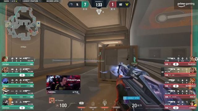 [FR] TEAM VITALITY vs. TEAM LIQUID - VCT EMEA - W1D2 - Map 2