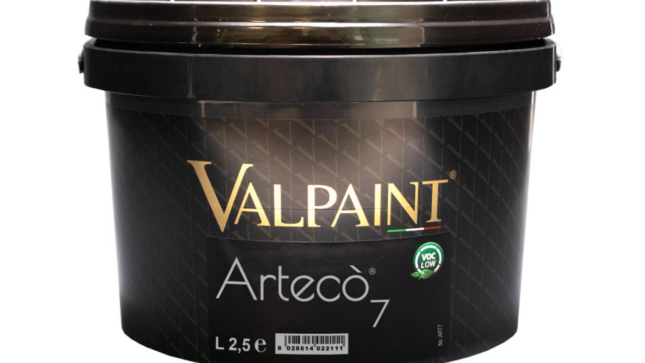 VALPAINT ARTECO' 7 декоративная краска. Инструкция по нанесению