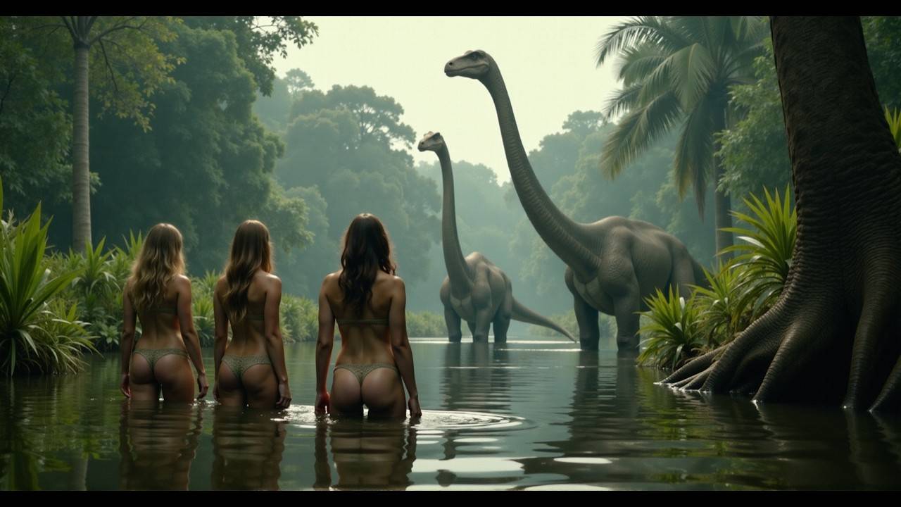 [Synthverse] Jurassic Groove Synthwave x Tribal House (IjhFrfVv5ls)