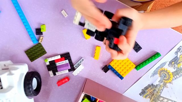 Конструирование из ЛЕГО "Комбайн" с детьми дошкольного возраста