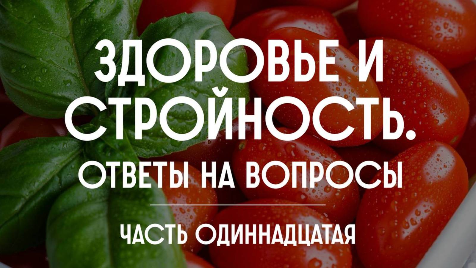 Здоровье и стройность. Ответы на вопросы. Часть одиннадцатая