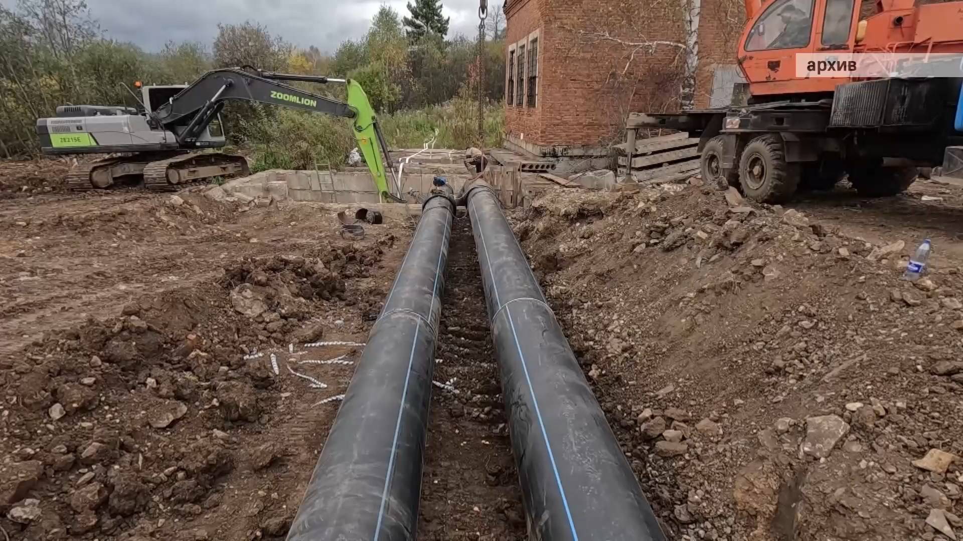 Глава округа на пресс-конференции для СМИ рассказал о ремонте сетей водоснабжения