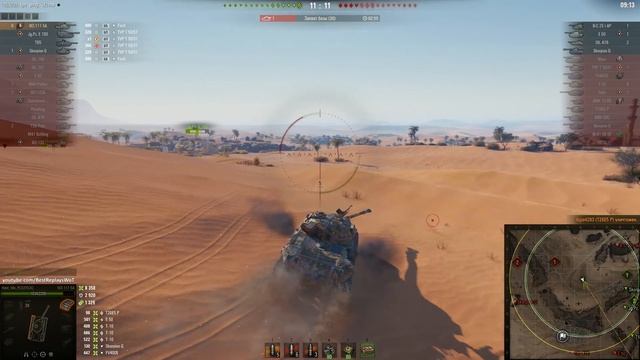 Мир танков. WOT. Уникальный бой на WZ-111 model 5A. Взял 10 фрагов и 12.3К урона