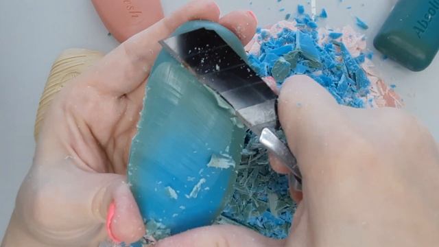 ASMR SOAP❤резка прогорклого мыла/dry soap cutting/satisfying video/no talking#30
