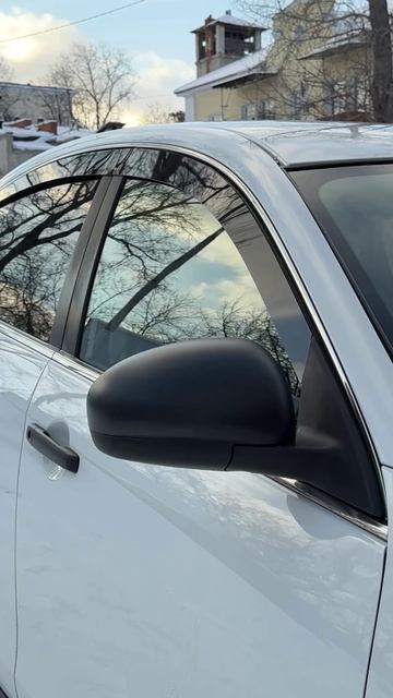 Плоские тюнинг дефлекторы для Nissan Almera G15 / 2Д ветровики на Ниссан Альмера Джи 15