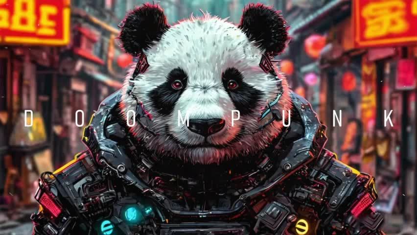 Doompunk 🤖 (DOOM x Cyberpunk | No Copyright Music Playlist) Panda Beats