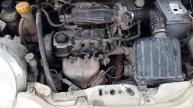Двигатель F8CV Matiz
