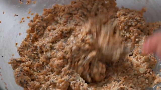ПЕЧЕНЬЕ за 5 минут! Мунимум муки , максимум ПОЛЬЗЫ! Хрустящие печенье  с семенами