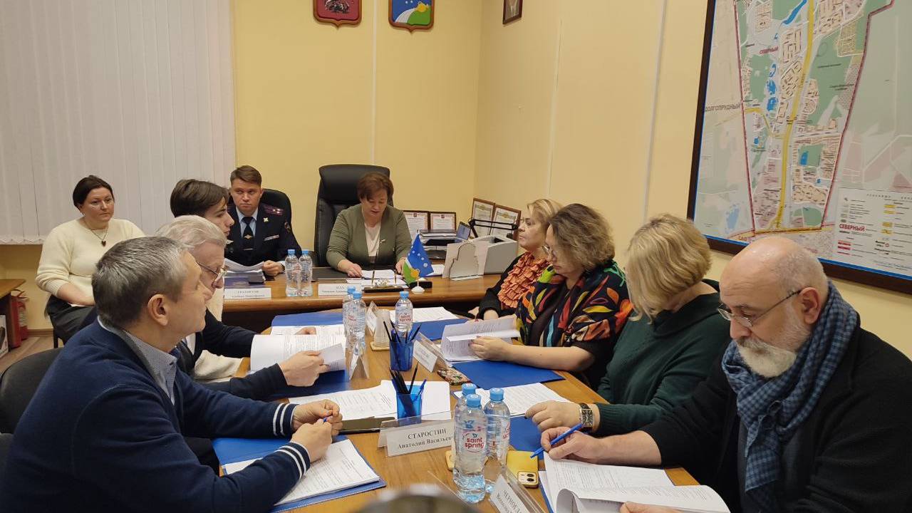 Видеозапись заседания Совета депутатов муниципального округа Северный в городе Москве 21.01.2025