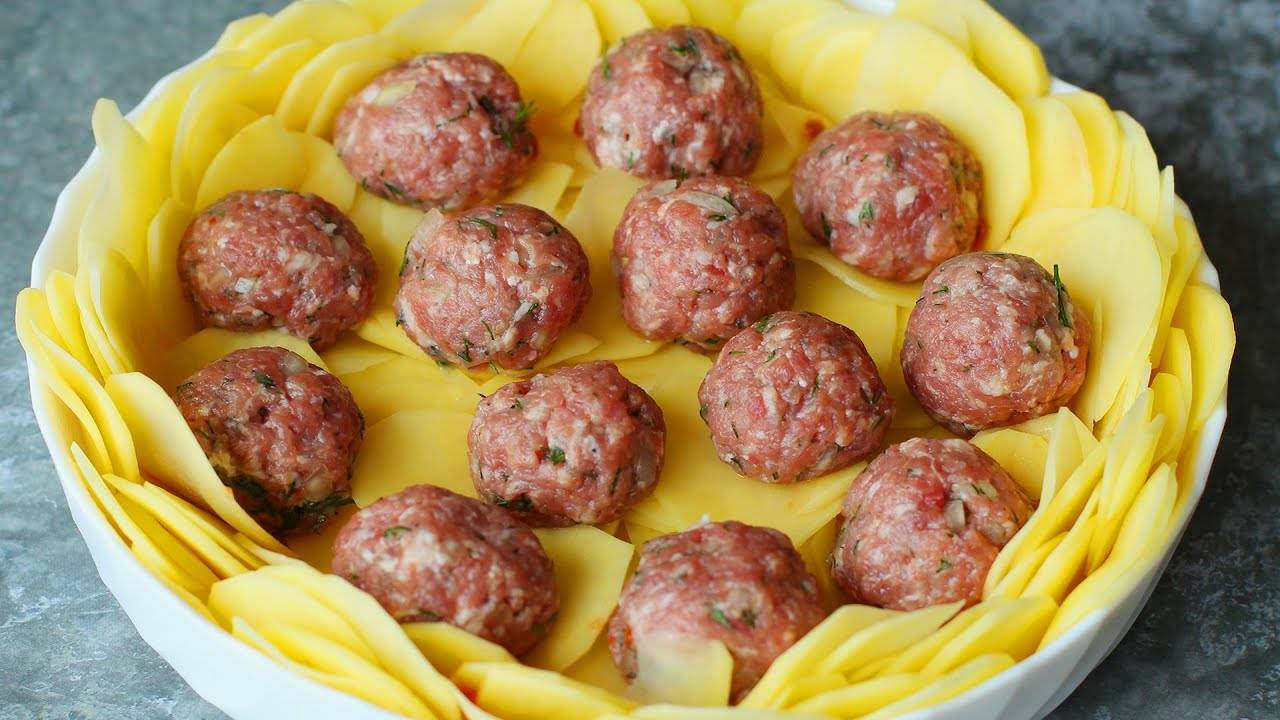 Легкий и вкусный ужин с картофелем и фаршем