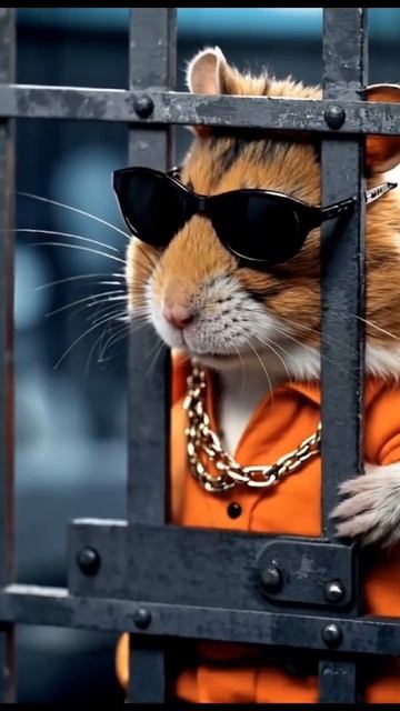 Pets behind bars #ai #cats #aicat #cat #catcute #cutecat