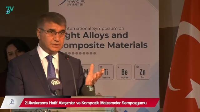 2.Uluslararası Hafif Alaşımlar ve Kompozit Malzemeler Sempozyumu