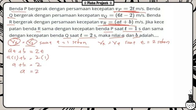 Kinematika Gerak Lurus #8 | Contoh Soal Kecepatan Sesaat Part 5