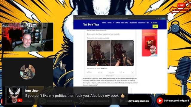 Inside The Badger Den - Ep.19: Stellar Blade CENSORED! Warhammer INFECTED! Playstation Plus BOYCOTT