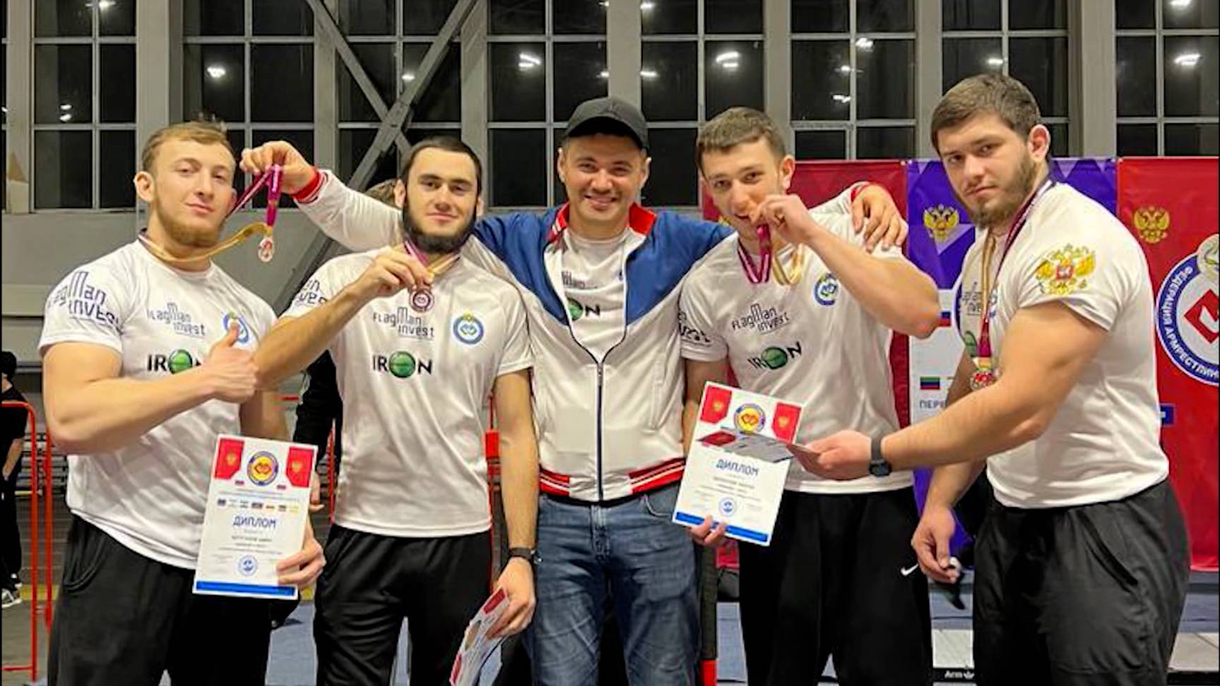 Представители сборной КБР по армрестлингу отлично выступили на Чемпионате и Первенстве СКФО