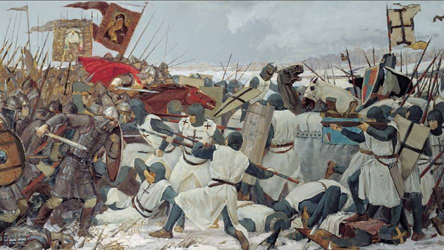 На тему и слова The Neptunov - На Чудском озере.