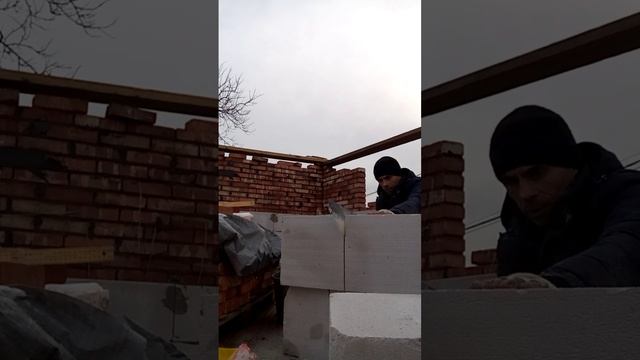 25-01-2025 Пилим газоблок.