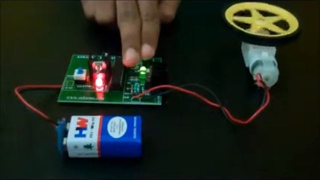 Gesture based dc motor accelerator(electronic accelerator)- AT1A1A67