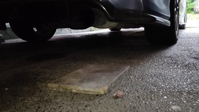 honda civic R18a1, cold start, after market headers, 5zigen muffler, mushroom intake, stock engine