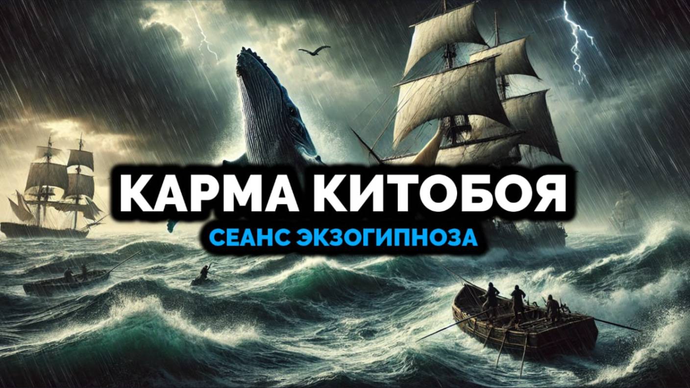 КАРМА КИТОБОЯ🐋: СЕАНС ЭКЗОГИПНОЗА