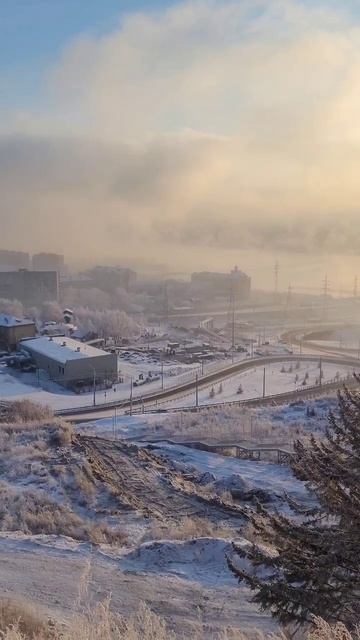 Зимний город ❄️