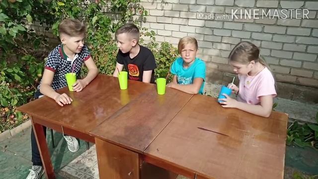 Челлендж угадай напиток