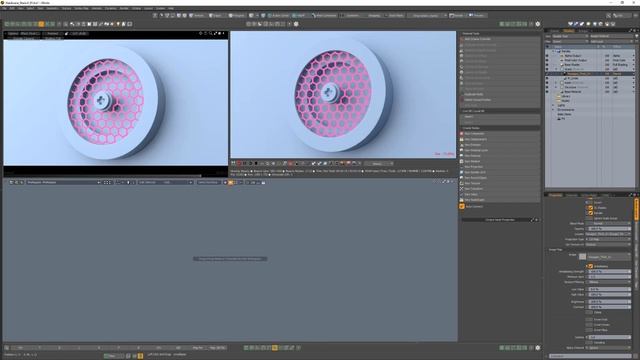 Modo _ Octane Render_ Stencil Layer Effect