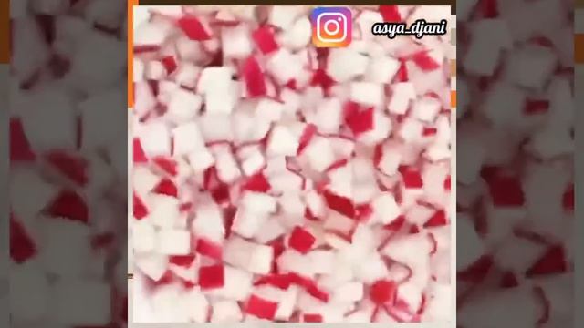 Окрошка на кефире и айране✅