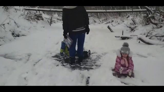 Гуляем по речке  1 декабря